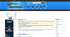 Desktop Screenshot of fanficoverflow.com